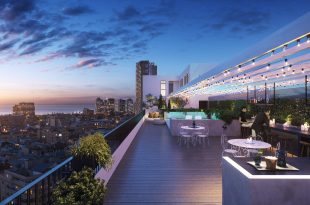 גג יוקרתי פלורנטין מתחם Julie